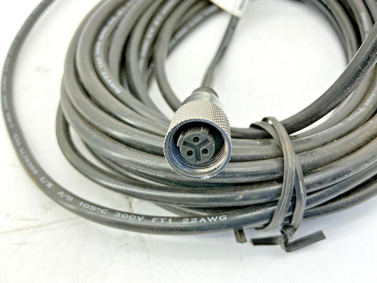New Banner Engineering MQDC-330 Quick Disconnect Cable 30ft 3-Pin 34848 - No Box