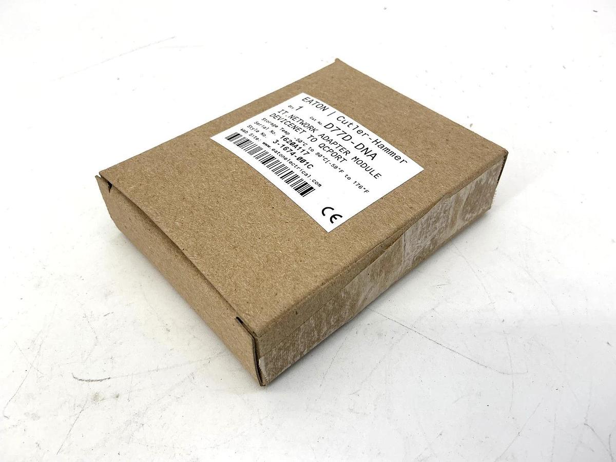 New Eaton Cutler-Hammer D77D-DNA IT Network Adapter Module Devicenet To QCPORT