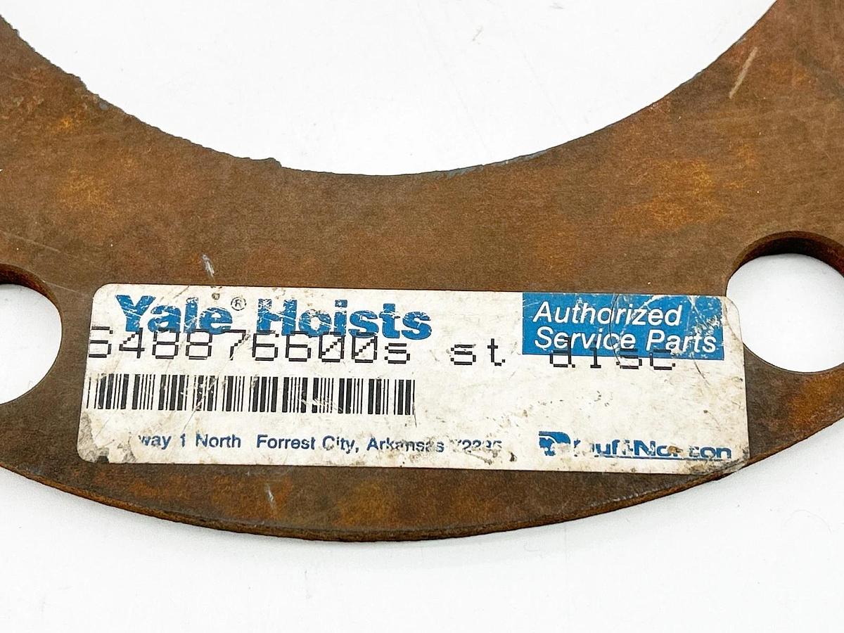 Yale Hoists 648876600S Stationary Disc - No Box