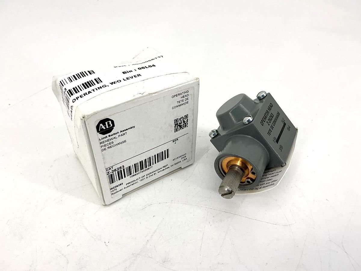 New Allen Bradley Z-26283 Ser * Limit Switch Operating Head Renewal Part Z26283