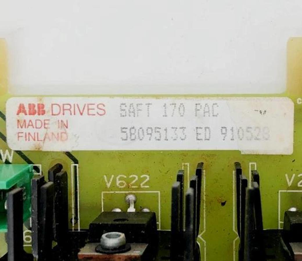 Used ABB 58095133 Pulse Amplifier SAFT 170 PAC ED 910528