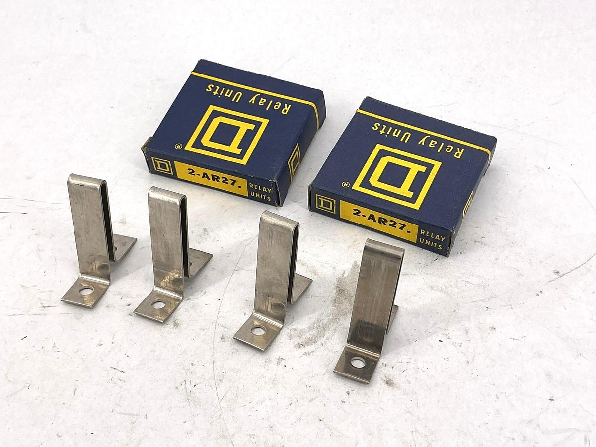 Lot of 2 New Square D 2-AR27 Overload Relay Thermal Unit QTY 2 Per Box