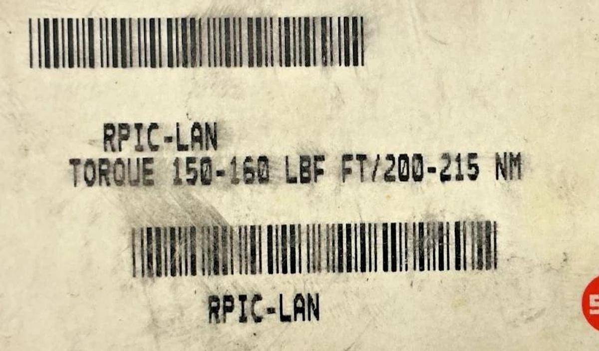 New Sun Hydraulics RPIC-LAN Piston Relief Valve Torque 150-160LBF RPICLAN