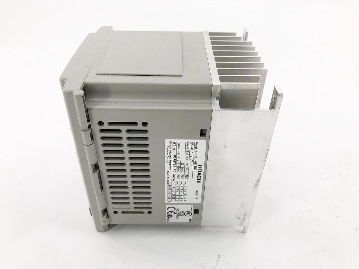 New Hitachi SJ100-011NFE Inverter Drive 1.5HP 1.1 Kw - No Box
