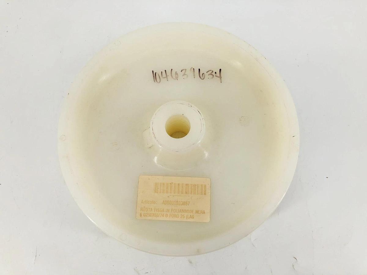 New D250X60/74 Polyamide Wheel 250mm OD 60mm Width 25mm Bore - No Box