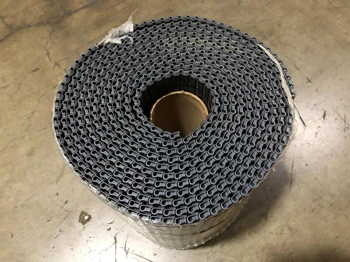 New Intralox 2034 Series 1000 Flat Friction Top Acetal Gray 25.87FT x 18" No Box