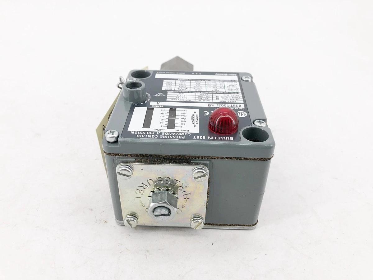 New Allen Bradley 836T-T302JX9 Pressure Control Switch 72-120A 60A 200-3000PSI