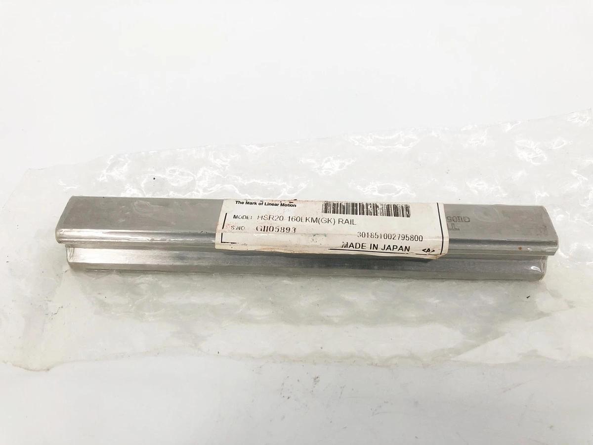 New THK HSR20-160LKM(GK) Linear Guide Rail 160mm Length