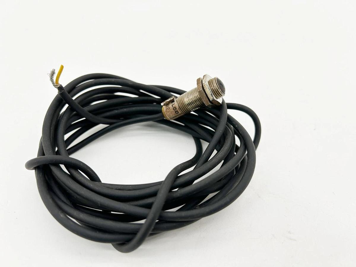 Used Telco LR-110-NG-15M Light Receiver Sensor Threaded Body