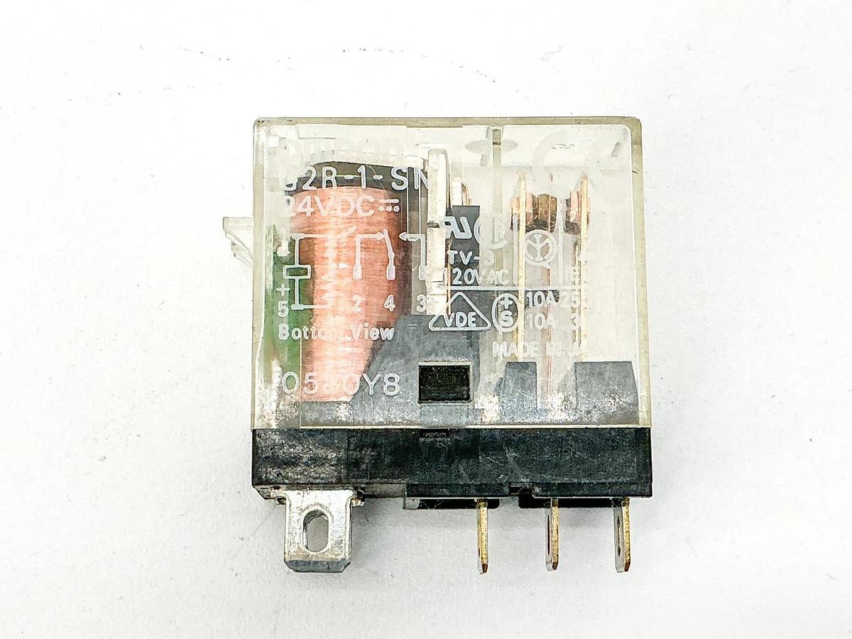 New Lot of 3 Omron G2R-1-SN Relay 24V 10A - No Box