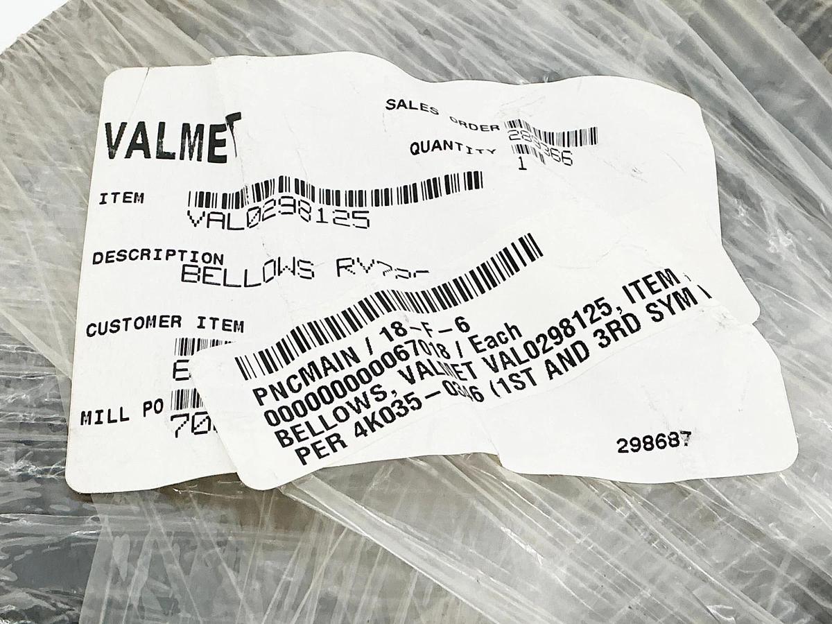New Valmet Teknikum VAL0298125 Rubber Seal