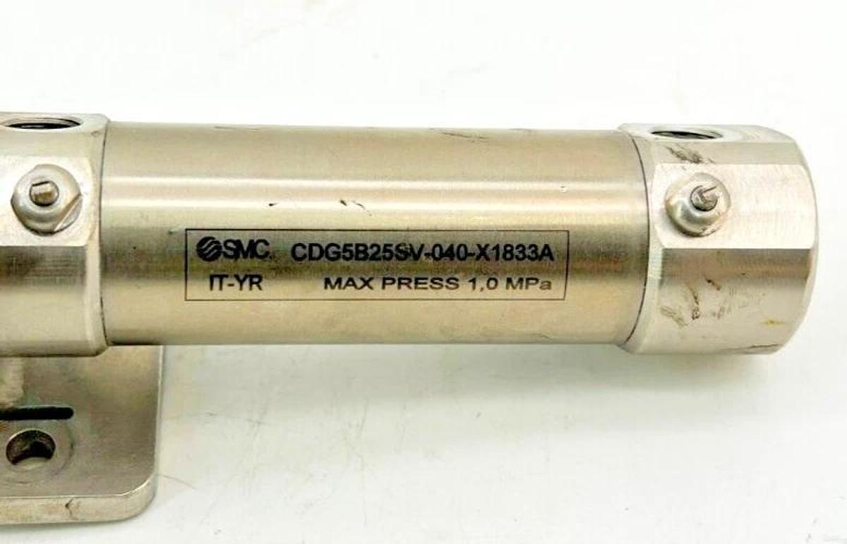 SMC CDG5B25SV-040-X1833A Pneumatic Cylinder 1,0MPa