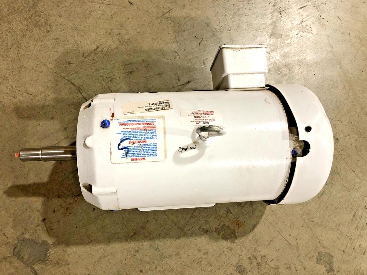New Baldor JMWDM3615T Washdown Motor 5HP 208-230/460V 1750rpm - No Box