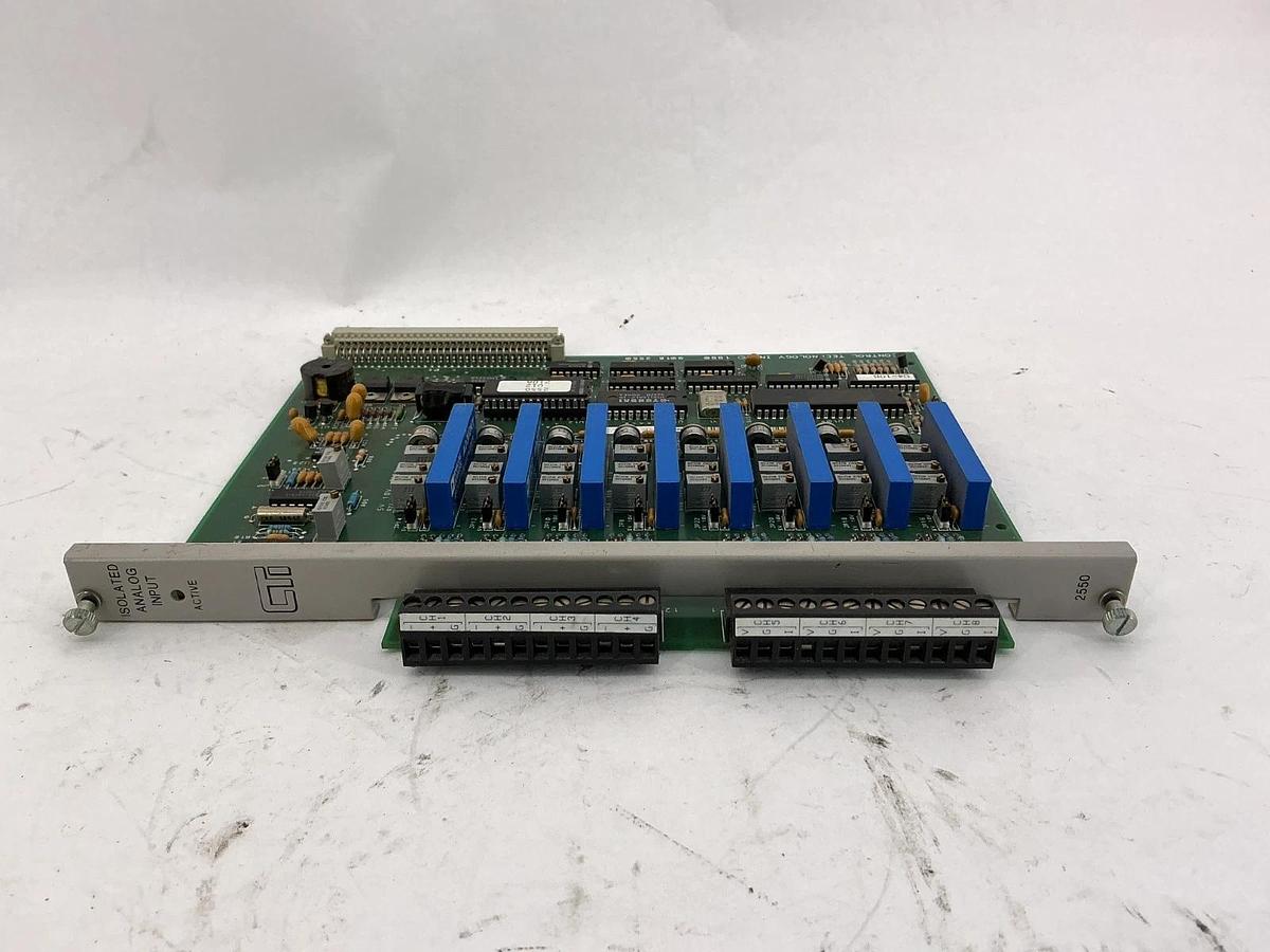New CTI 901B-2550 Rev B.2 Isolated Analog Input Module 8 Channels - No Box