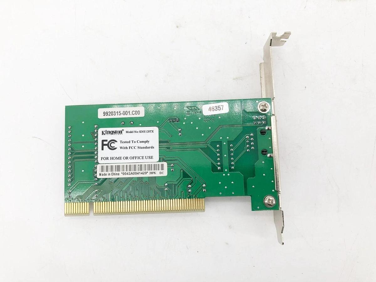 New Kingston KNE120TX EtheRx PCI 10/100 Fast Ethernet Adapter