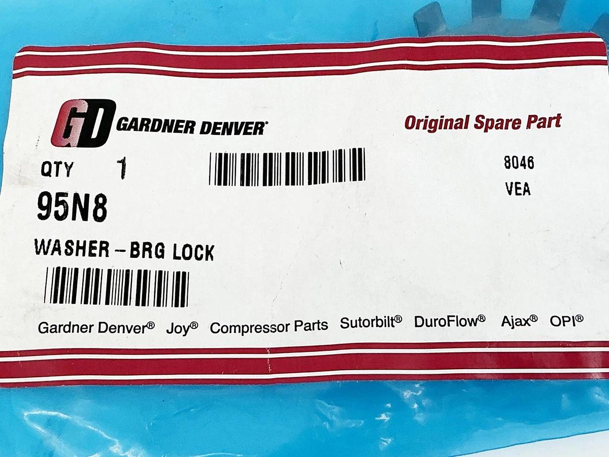 New Gardner Denver 95N8 Washer -BRG Lock