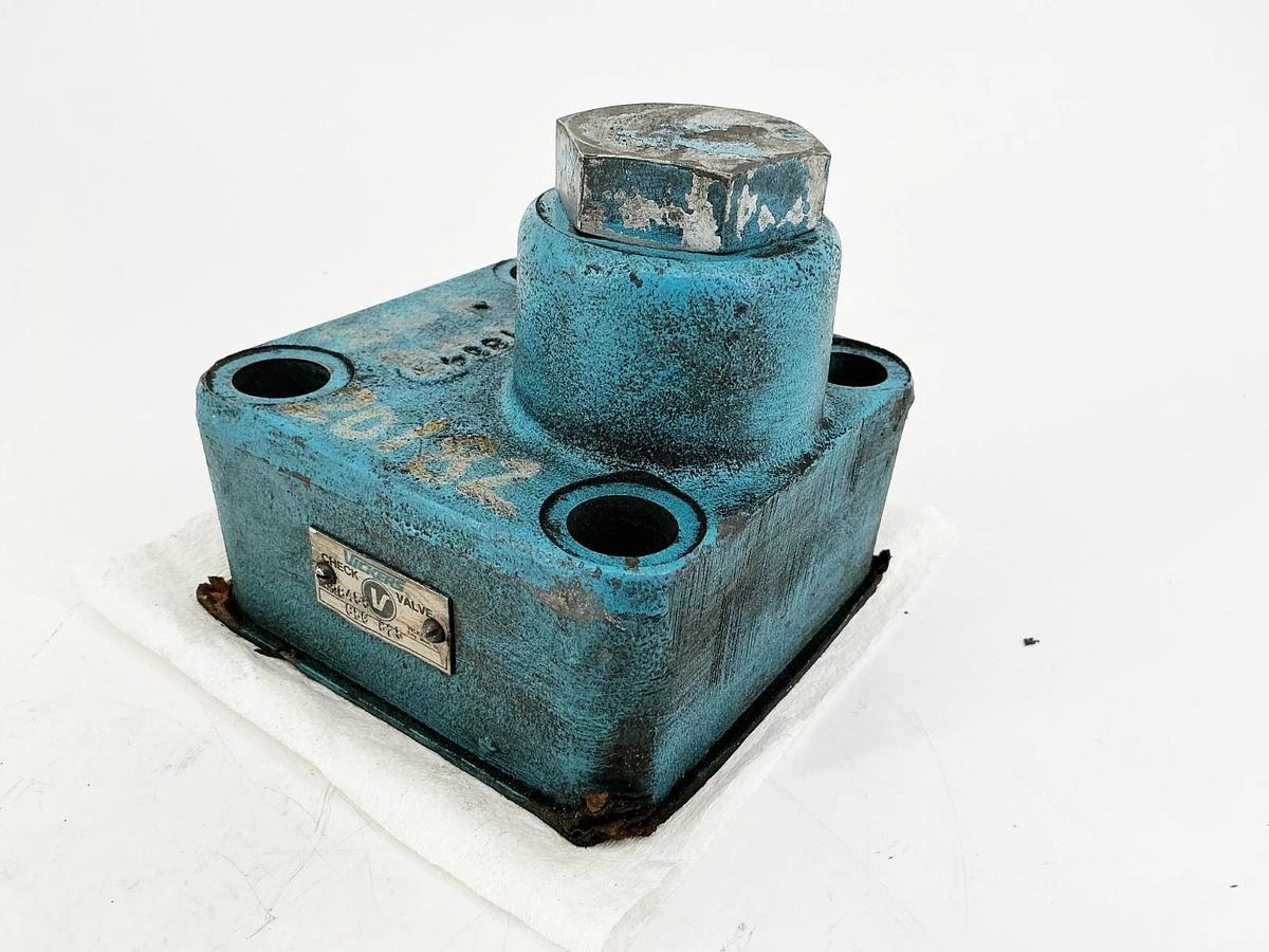 Used Vickers 308458 Check Valve 3000PSI C5G-825