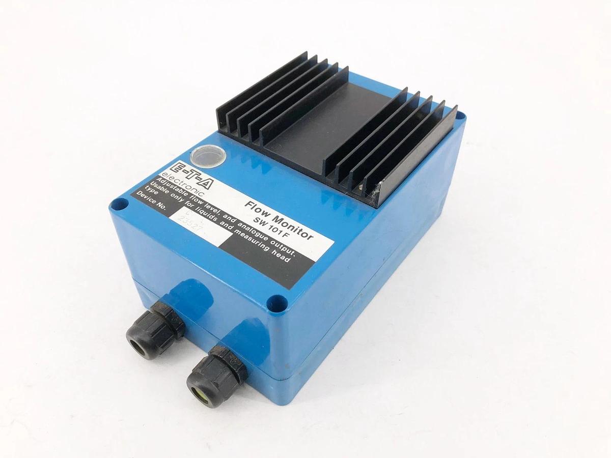 Used E-T-A SW101F Flow Monitor 115V 50/60Hz 220VAC 24VDC 1A