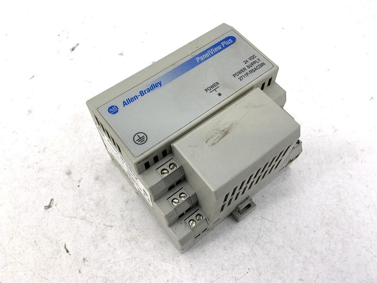 Used Allen Bradley 2711P-RSACDIN Ser A AC Power Supply IN120/230VAC OUT 24VDC 3A