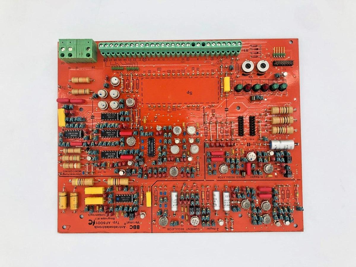 New BBC Verimat Antriebselektronik AF6001C Printed Circuit Board
