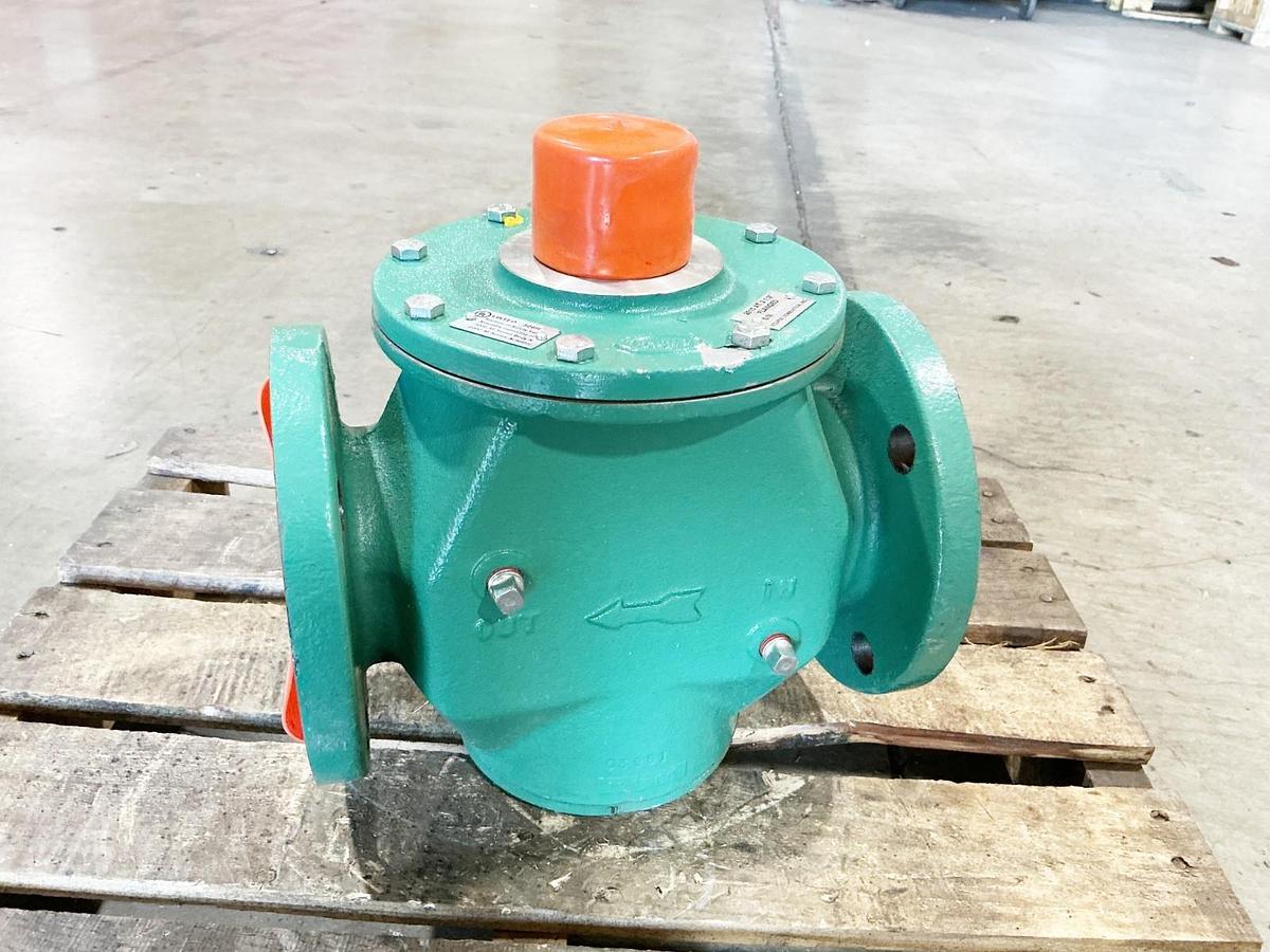 New Eclipse 2010AT Autotite Automatic Gas Shut Off Valve 2-1/2” Flanged 30PSI