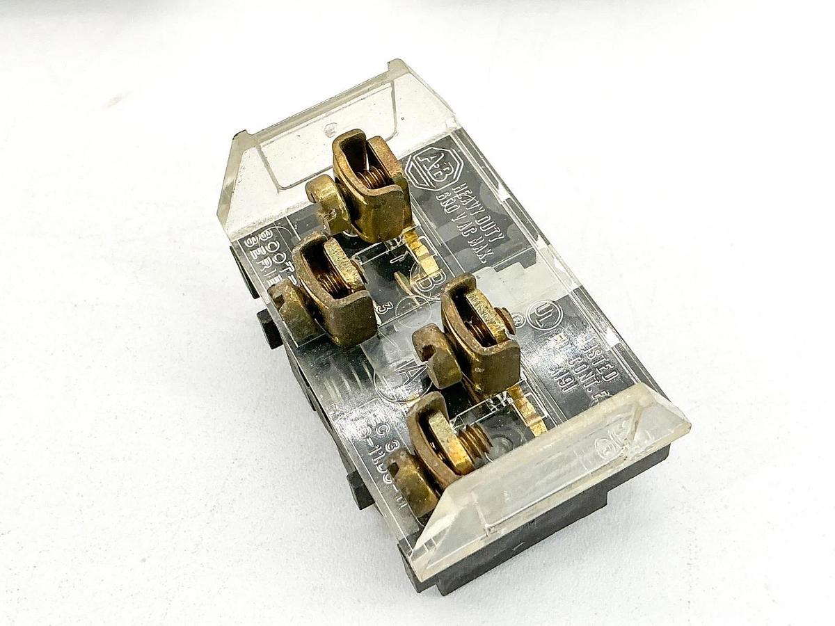 Used Lot of 4 Allen Bradley 800T-XA Contact Block Ser.D
