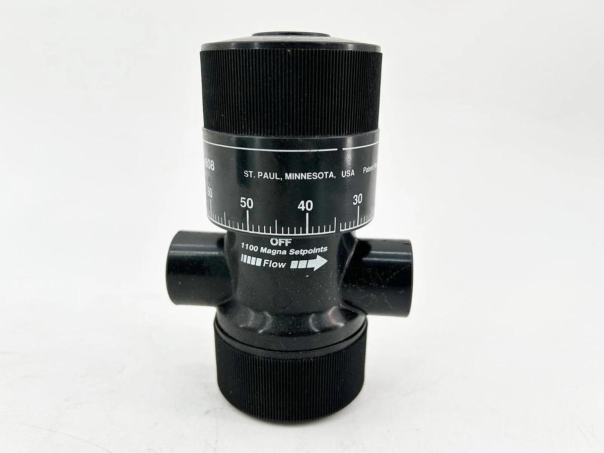 New Magna 1039906 Valve Flow Control Posi-Flate 1/2" NPT Black Nylon Series 608