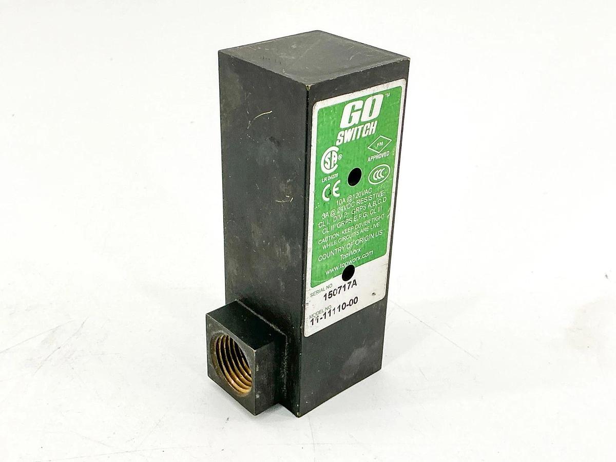 Used TopWorx Go Switch 11-11110-00 Limit Switch 120VAC/24VDC