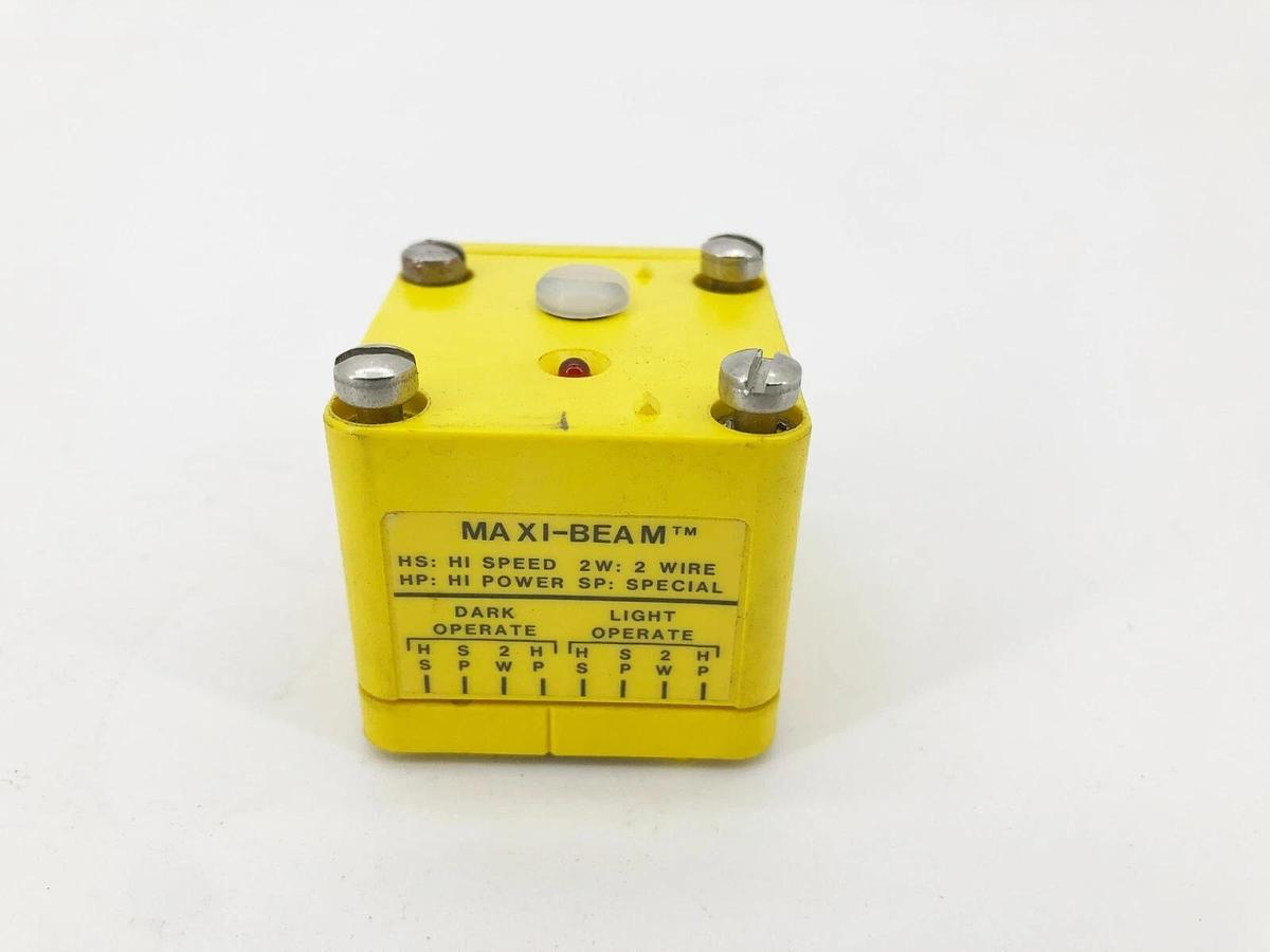 New Banner Engineering RSBRSR Maxi-Beam Receiver Head 4.5M Range 26965