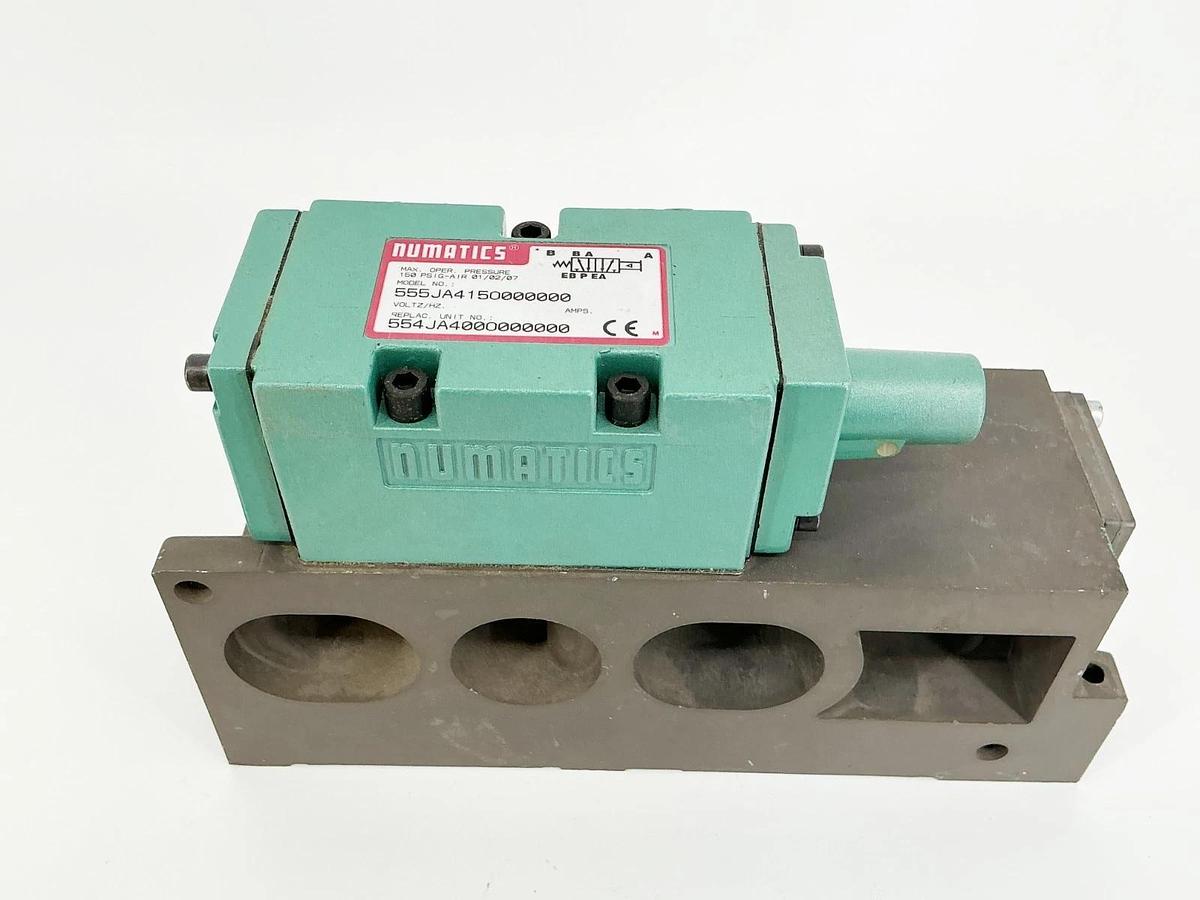 New Numatics 555JA415O000000 Solenoid Valve 150PSIG Replace 554JA400O000000 - No