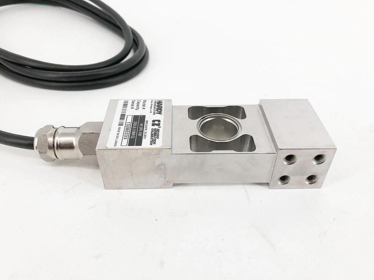 New Hardy HI SP6-100 Load Sensor SS HERM SINGLE PT 220LB H52114A