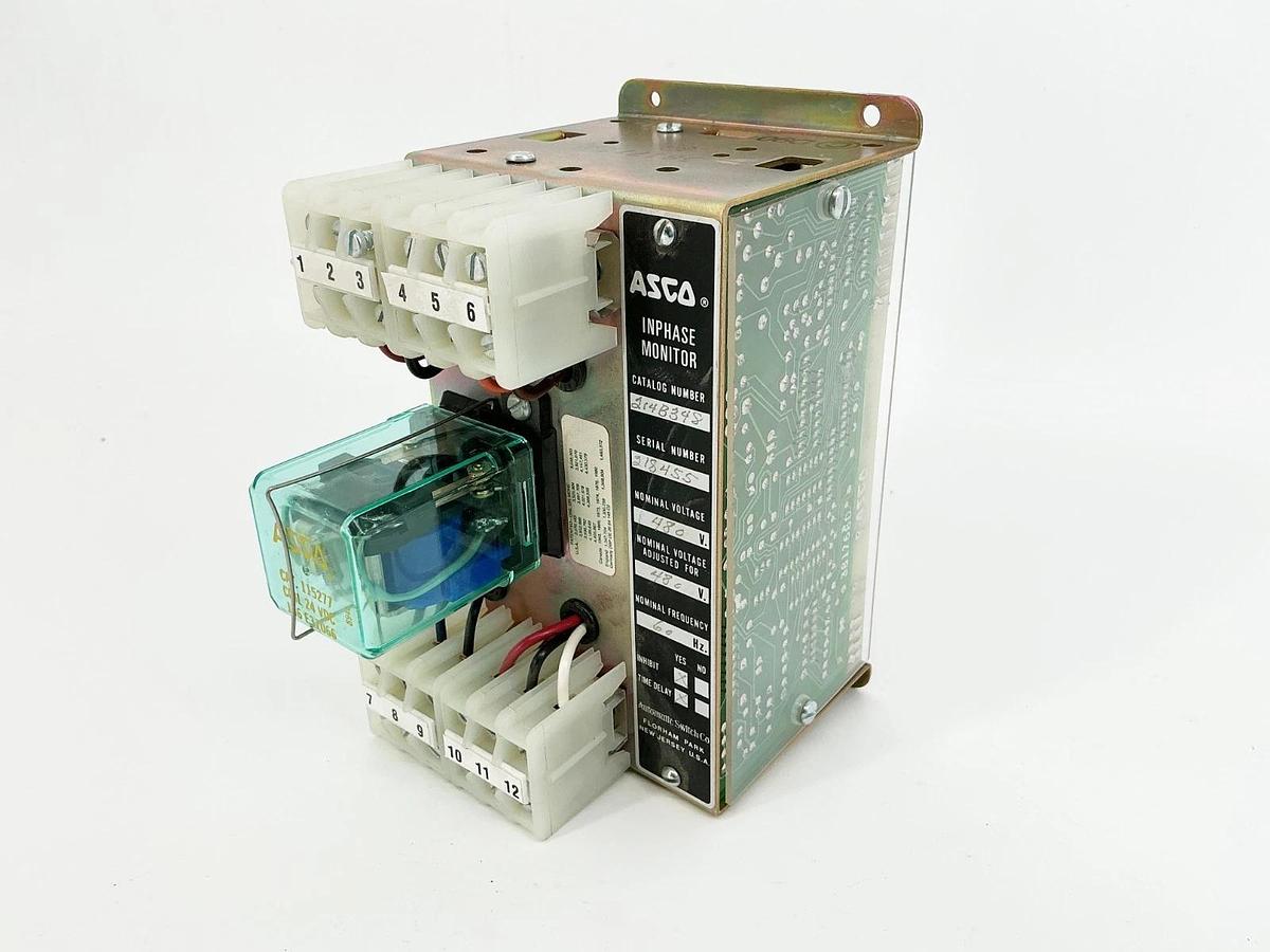 New Asco 2148348 Inphase Monitor Transfer Switch 480V 60Hz - No Box