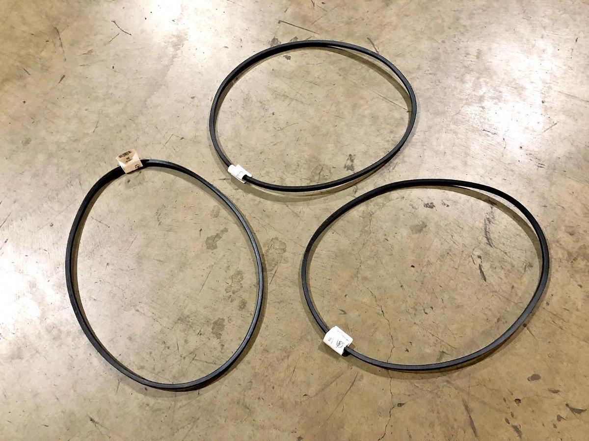 Lot of 3 New Gates B64 Hi-Power II V-Belts - No Box