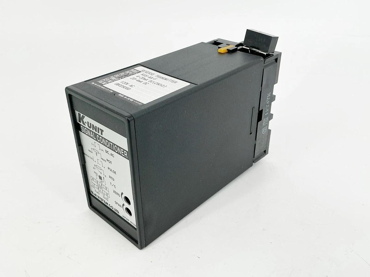 New M-System KUS-AA-F Reverse Transmitter 4-20mA 1250VAC