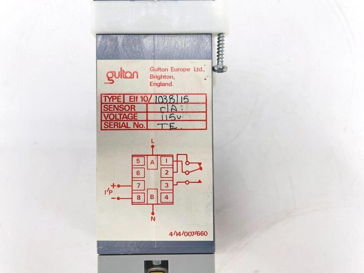 Used New Gulton ELFC10-103B-15-115 Controller 115V ELF10/103B/15
