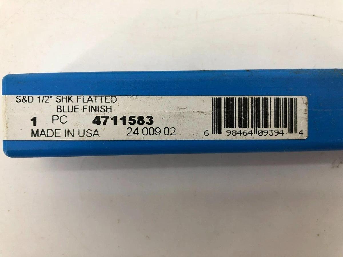 Used New Union Butterfield 47115831/2" Drive Silver & Deming SHK Flatted Drill Bit