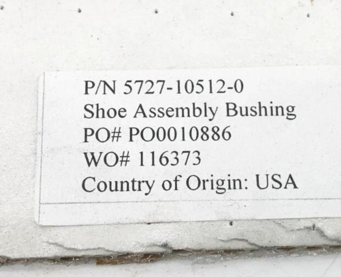New 5727-10512-0 Shoe Assembly Bushing