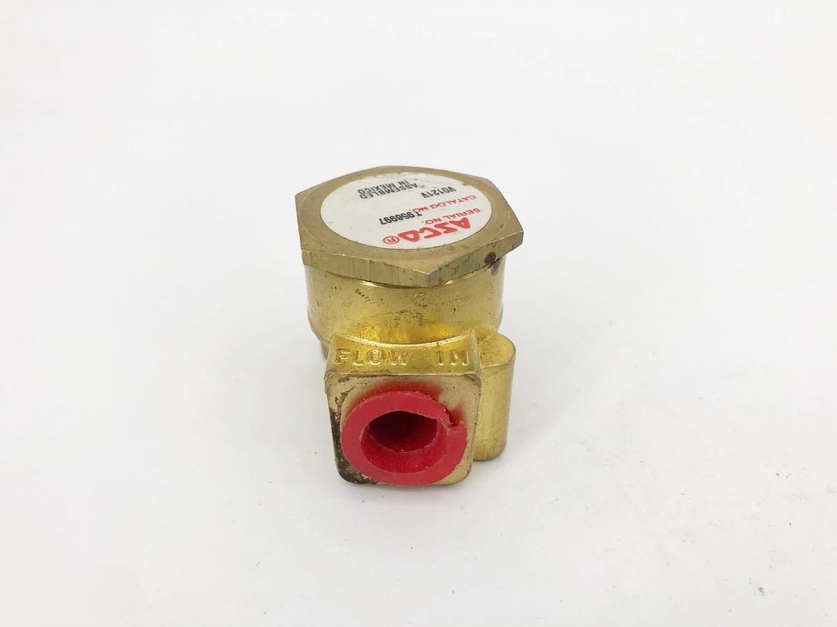 New Asco V0121V Brass Check Valve 1/4" 150 PSI