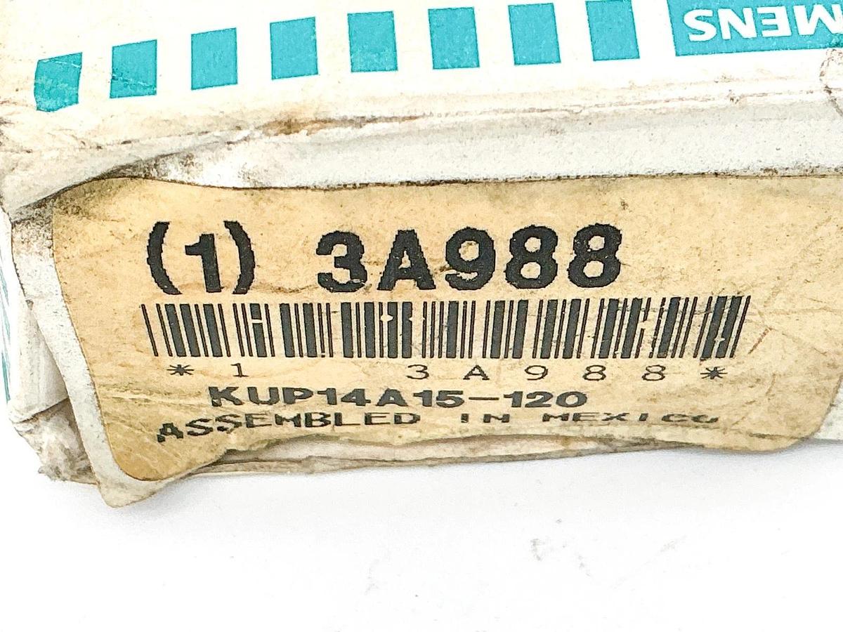 New Simens Potter & Brumfield KUP14A15-120 Relay 120V 3A 3A988