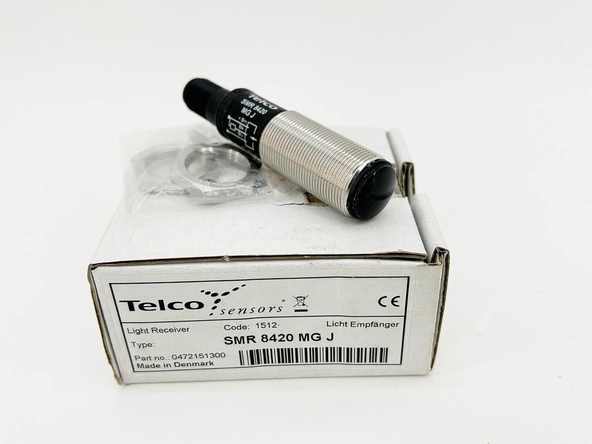 New Telco SMR-8420-MG-J Proximity Switch Reciver DC NPN 10-30VDC 120mA