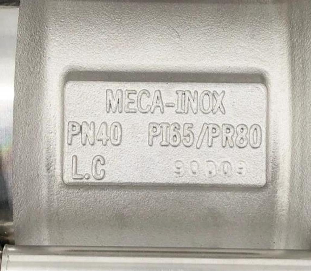 New Meca-Inox PN40 PI65/PR80 Valve 3" Stainless DN65 TH24583 - No Box