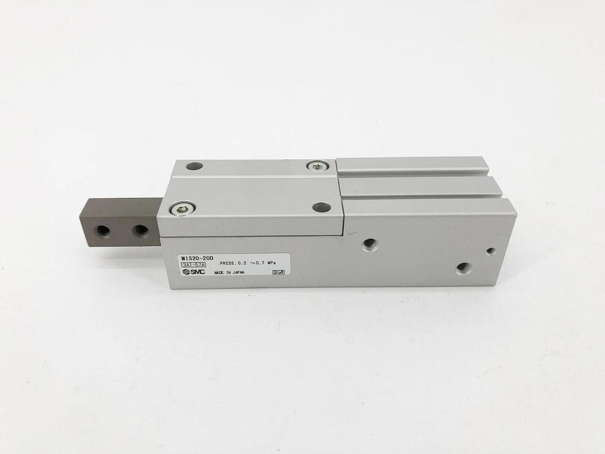 New SMC MIS20-20D Single Finger Escapement Cylinder 20mm Bore 20mm Stroke