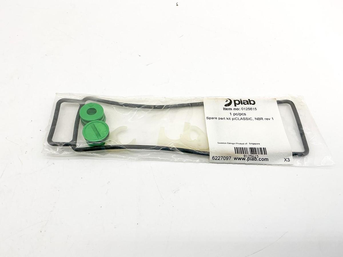 New Piab 01.25.615 Spare Part Kit Pi Classic NBR Rev 1