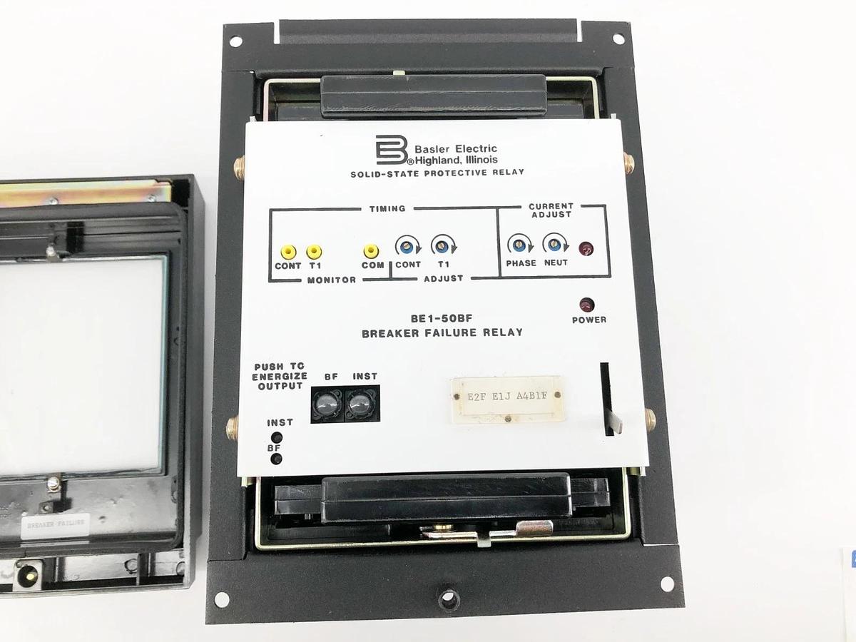 Used Basler Electric BE1-50BF Solid State Breaker Failure Relay
