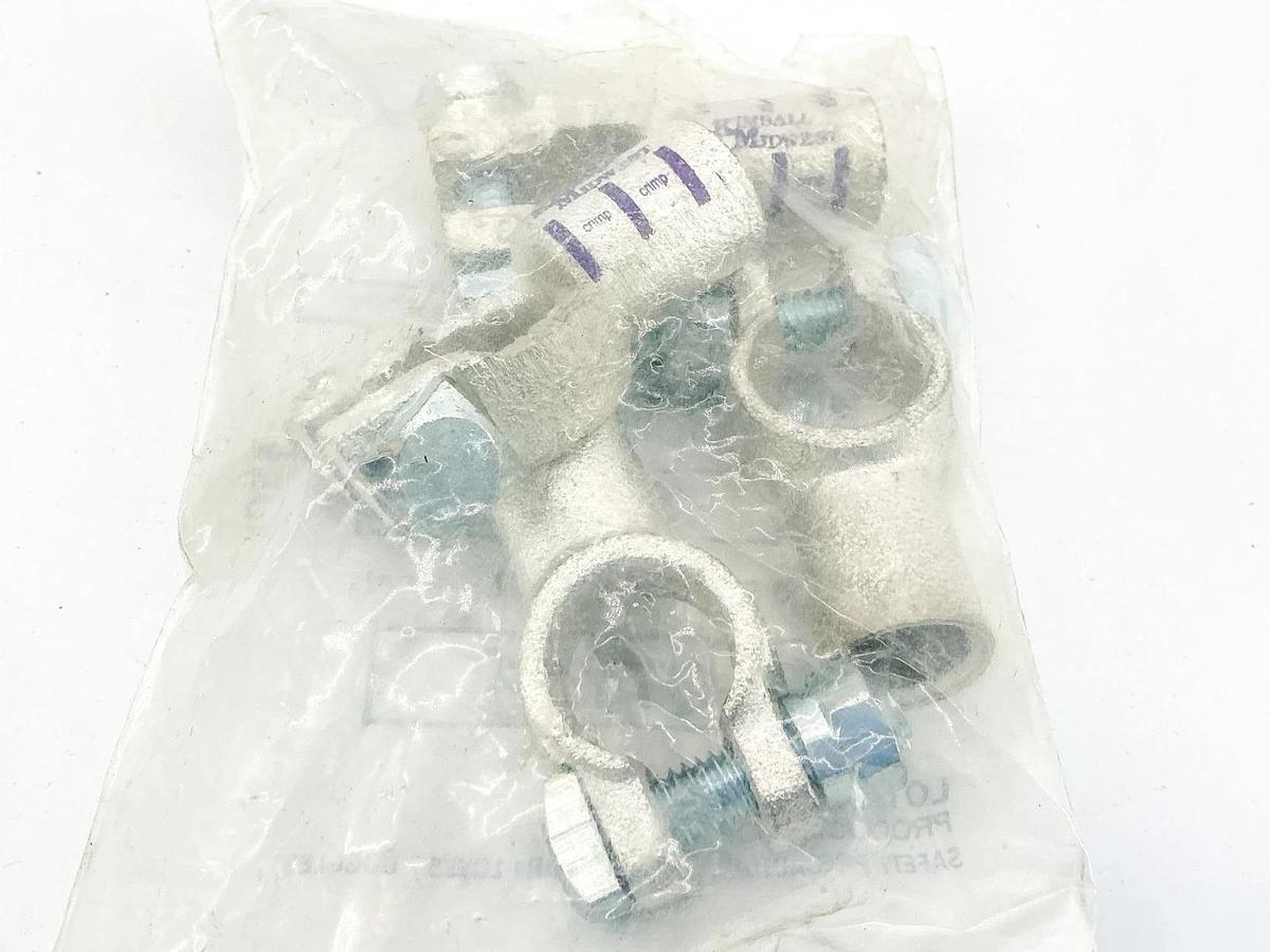 New Pack of 4 Kimball Midwest 27724 Positive Battery Terminal 3/0 Purple
