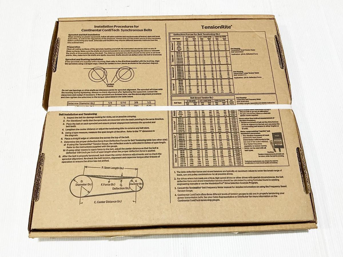 New Continental B-2660 Synchronous Belt 14MM Pitch 2660MM 190 Teeth
