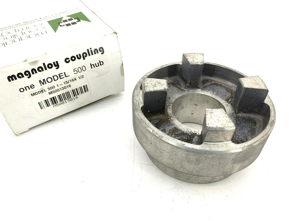 New Magnaloy M50013016 M500 Coupling Hub 1-15/16" Bore, 1/2" Keyway