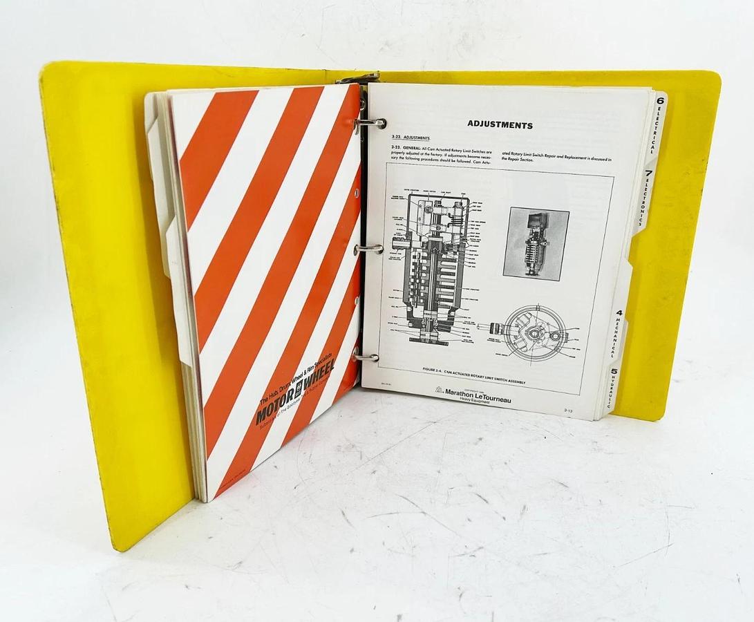 Used LeTourneau 1053 Maintenance Manual 2594SS