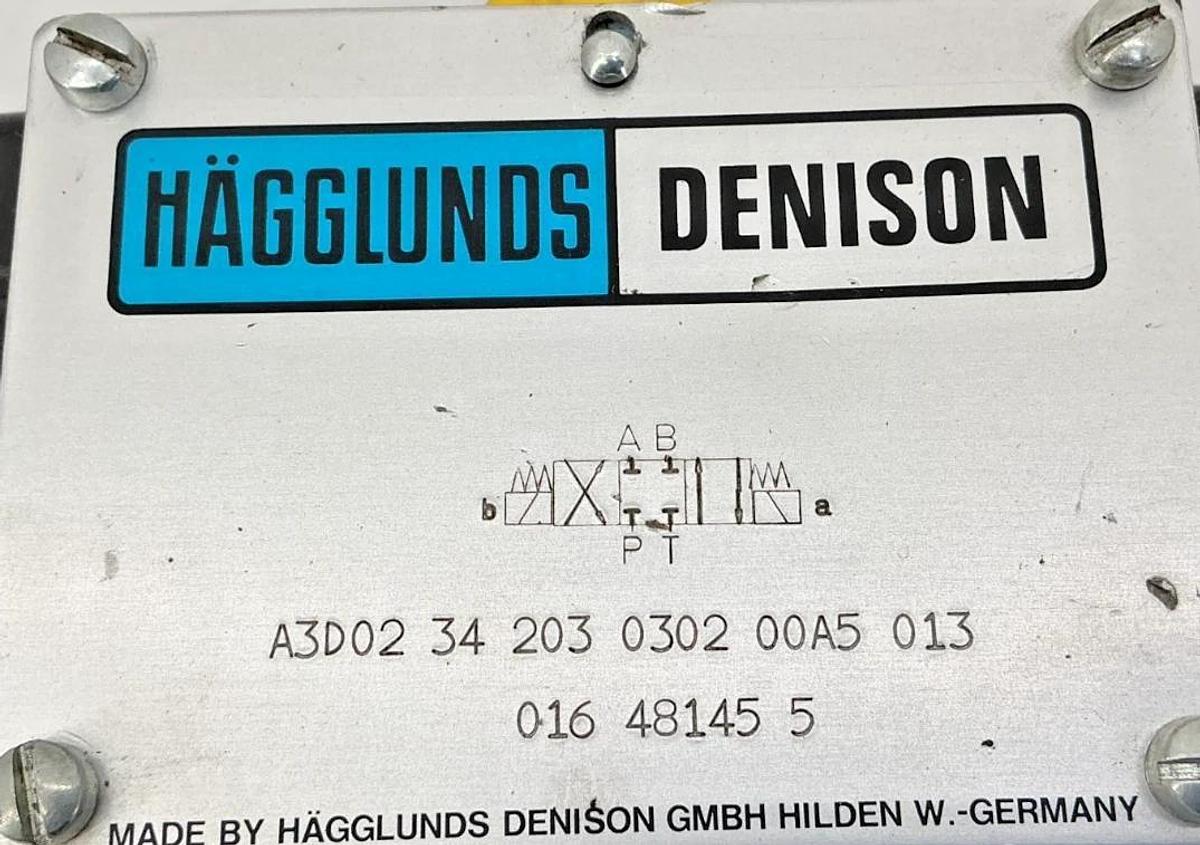 Used Hagglunds Denison A3D02-34-203-0302-00A5-013-016-48145-5 Control Valve