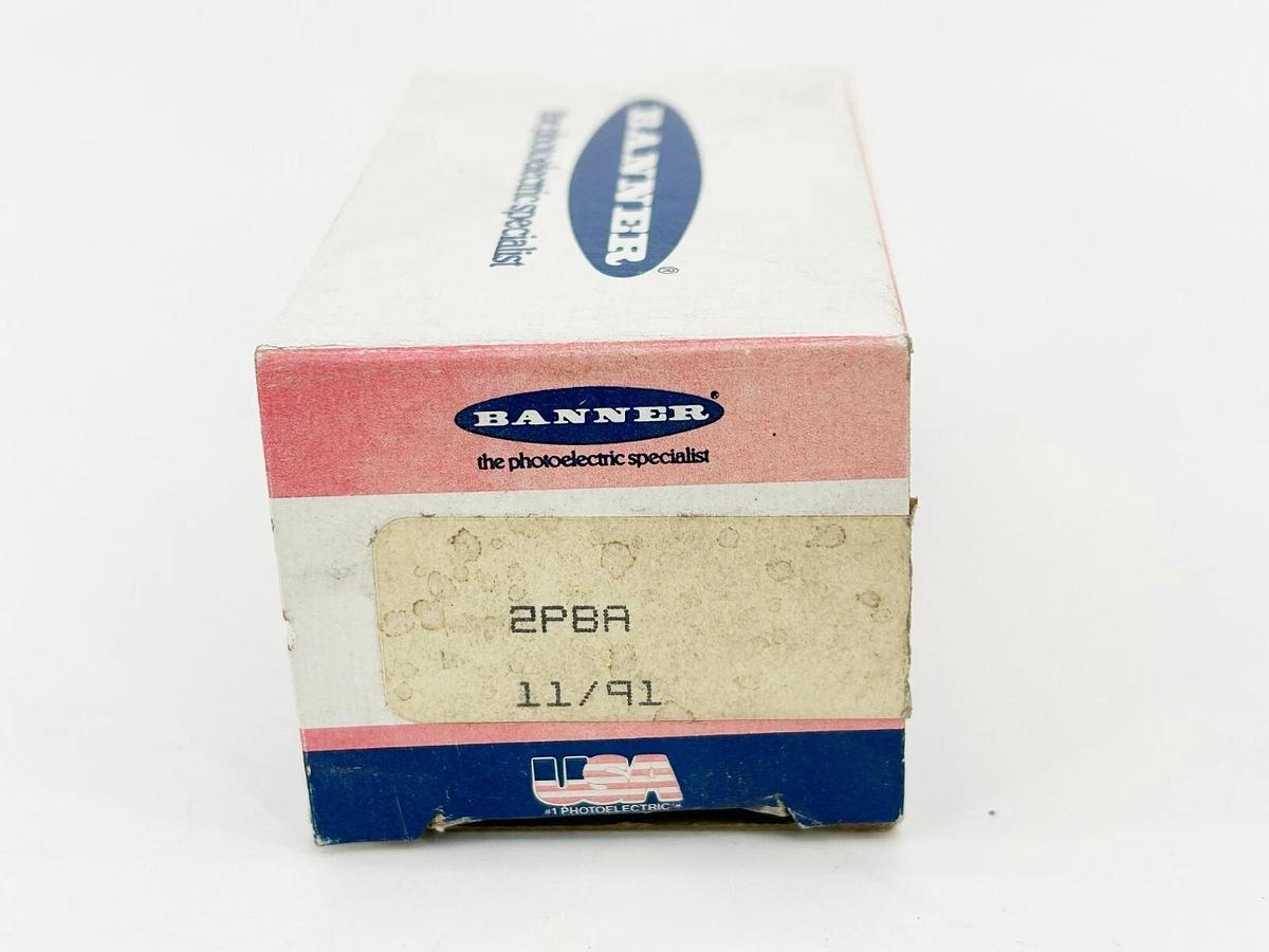 New Banner Engineering 2PBA Photoelectric AC Power Block 2 Wire 130V 16546
